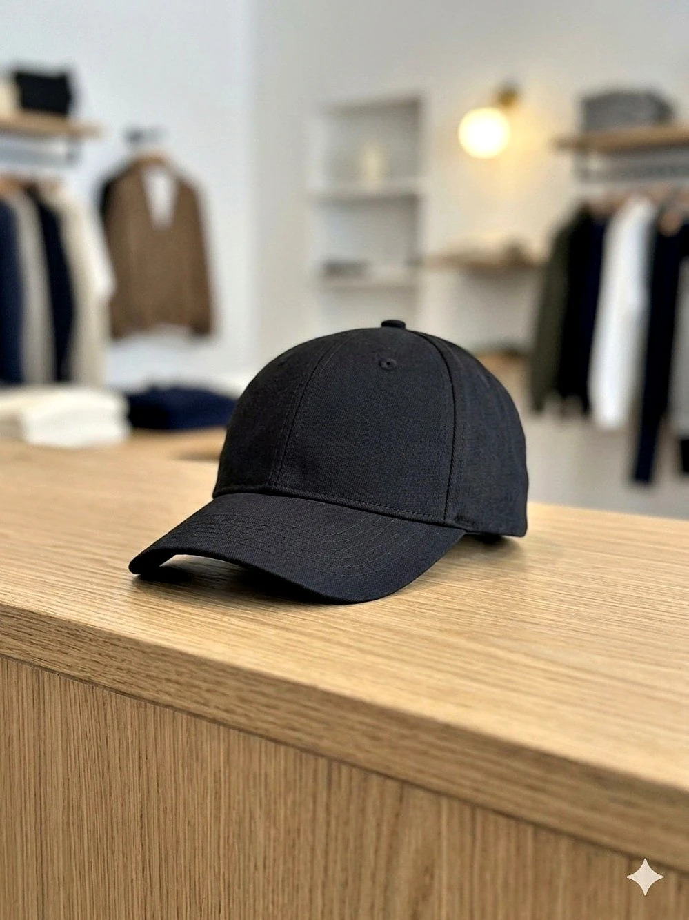 Black Baseball Cap - Picture 2 of 11